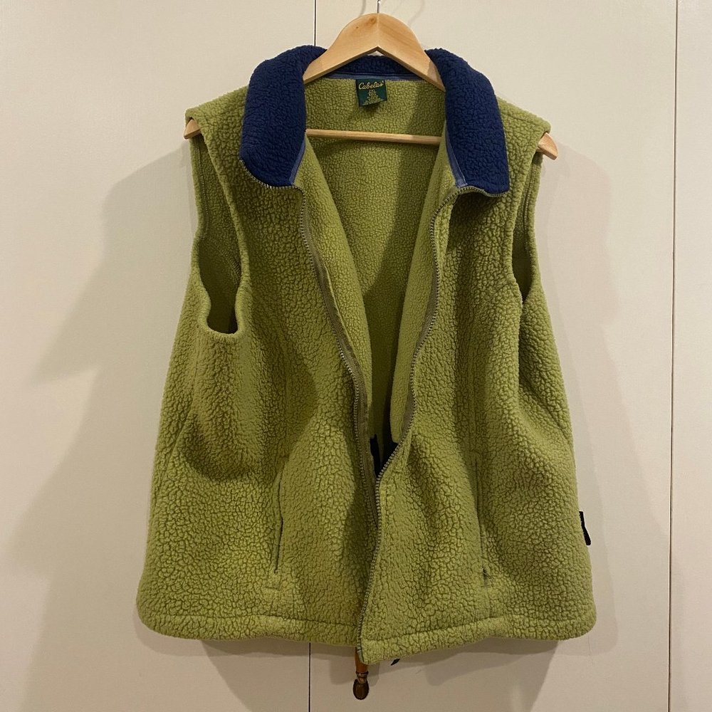 SOLD Cabela's Green Vest